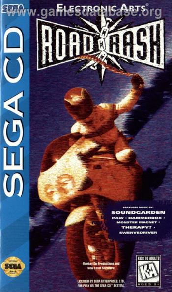 Cover Road Rash for Sega CD